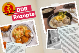 DDR-Rezepte zum Kochen und Backen