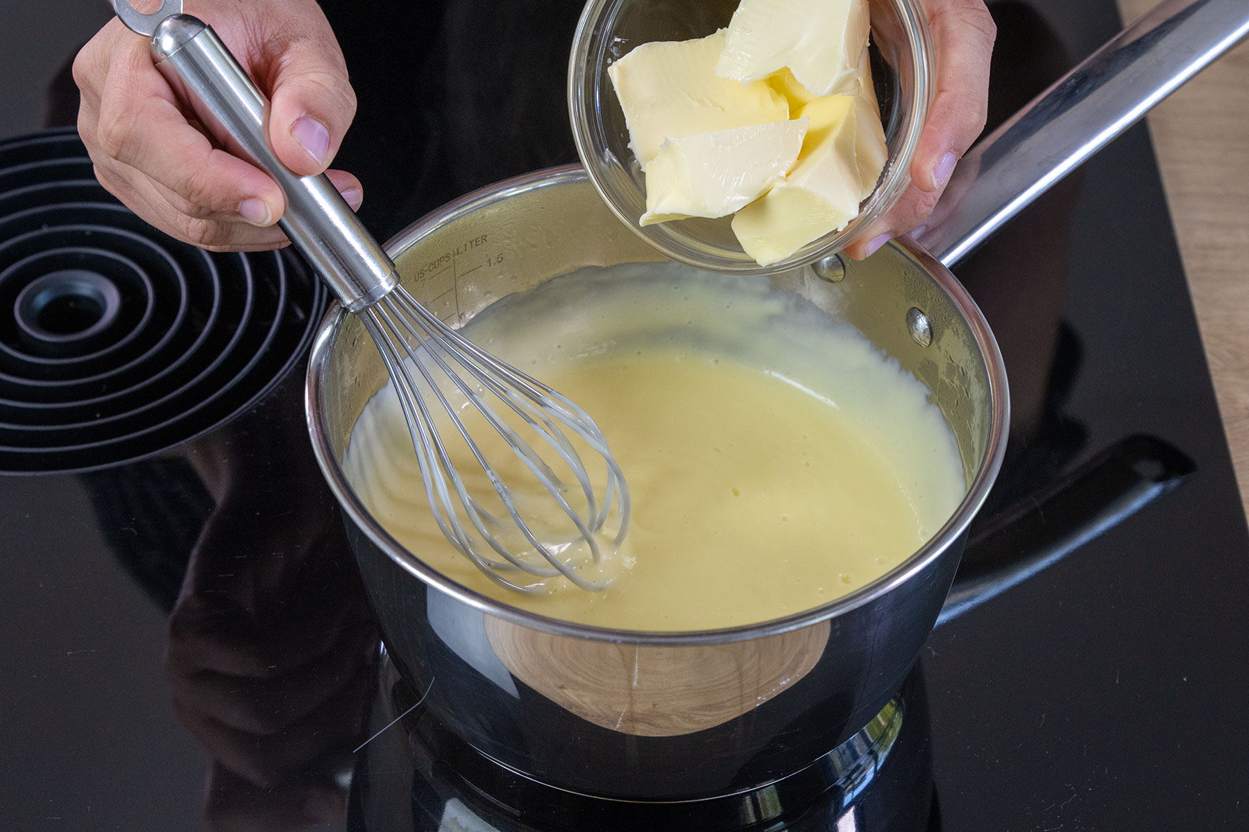 Butter einrühren