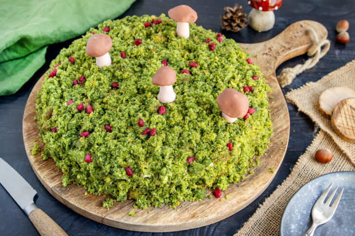 Grüne Waldmoostorte