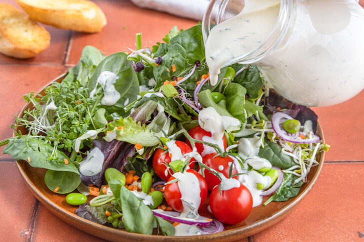 Joghurtdressing wie im Restaurant