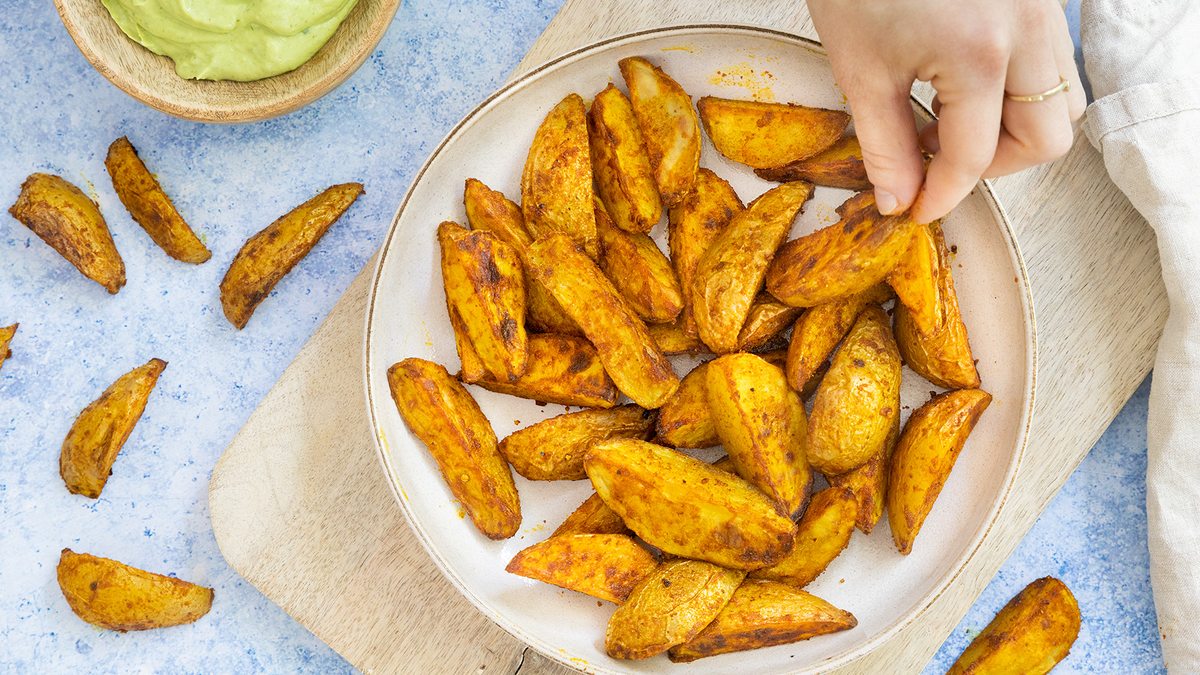 Kartoffelspalten aus dem Backofen | Rezept