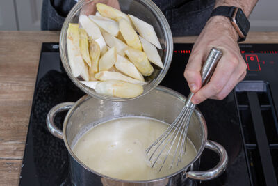 weißen Spargel kochen