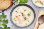 klassische Spargelcremesuppe