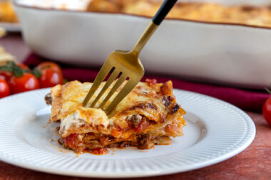 klassische Bolognese-Lasagne