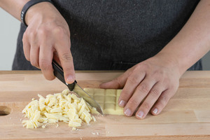 Schokolade klein hacken