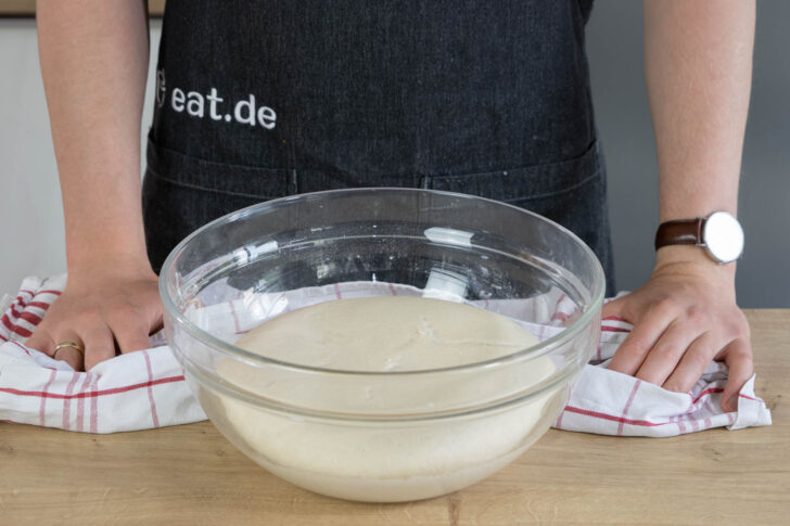 Teig gehen lassen