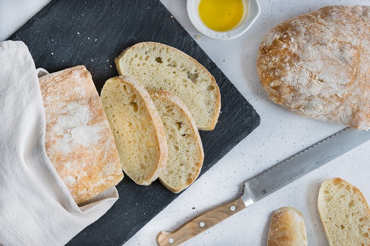 Schnelles Ciabatta