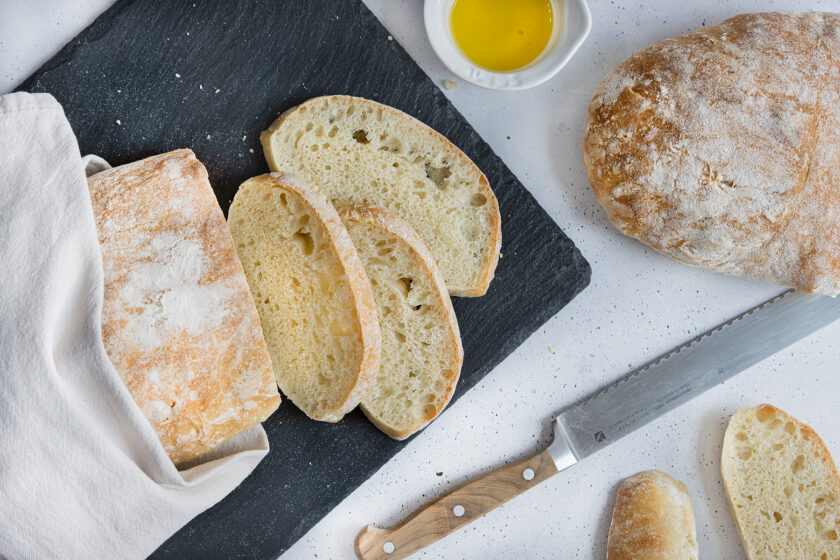 Schnelles Ciabatta