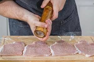 Fleisch salzen