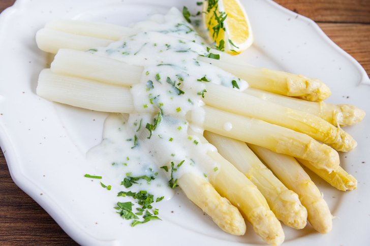Spargelsauce aus Spargelwasser