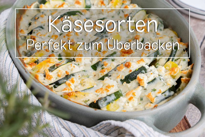 Käse zum Überbacken - Titel