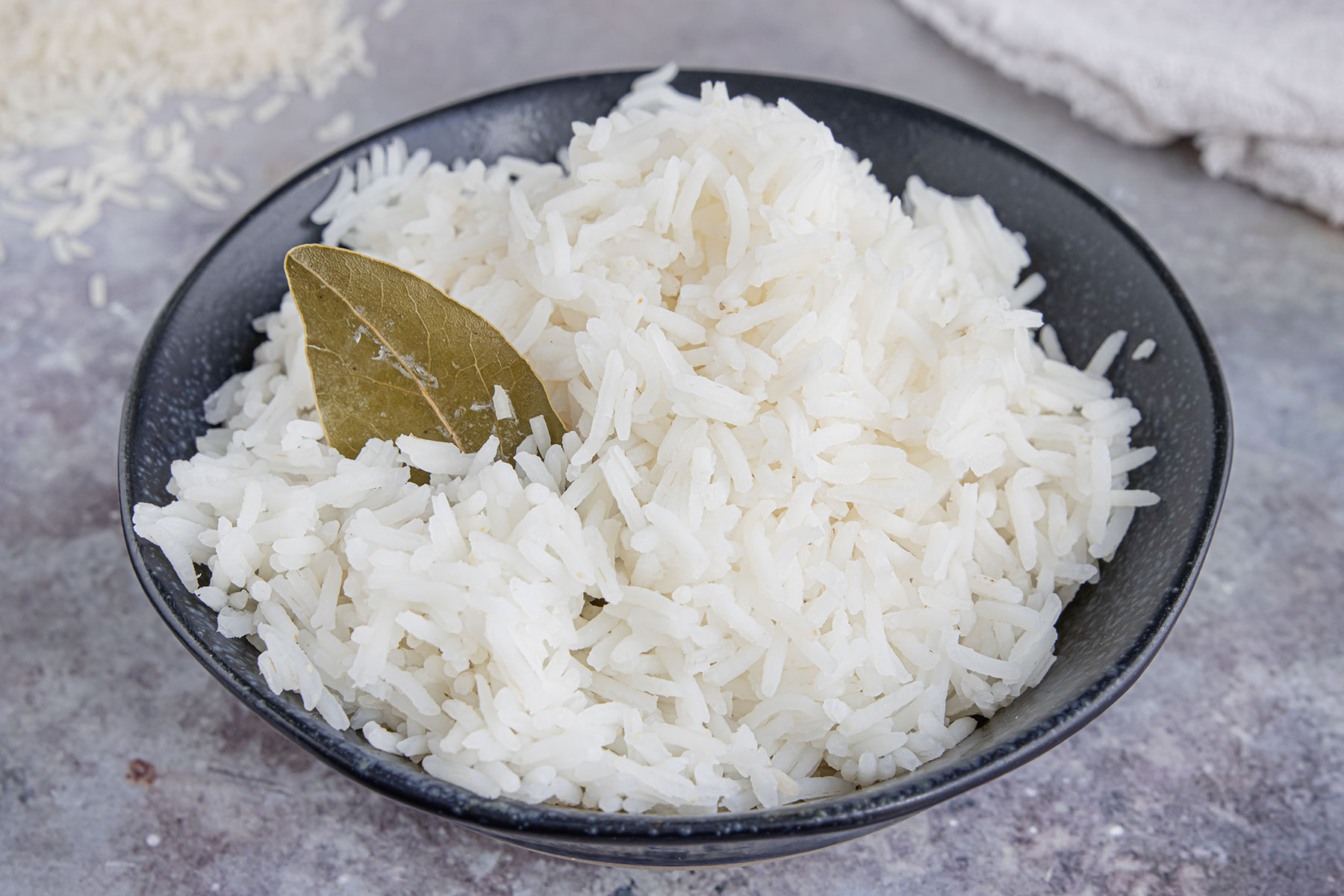 gekochter Reis