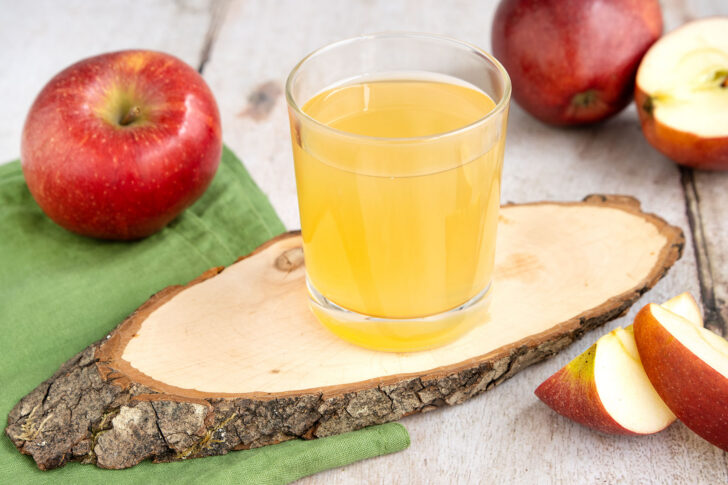naturtrüber Apfelsaft