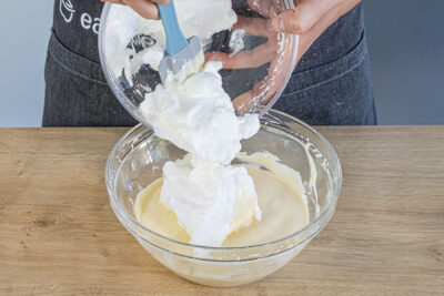 eischnee unter den Teig heben