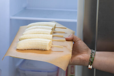 Bananen ins Gefrierfach legen