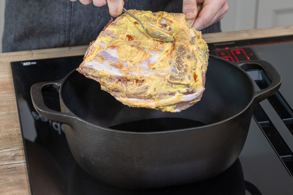 Dicke Rippe im Backofen zubereiten