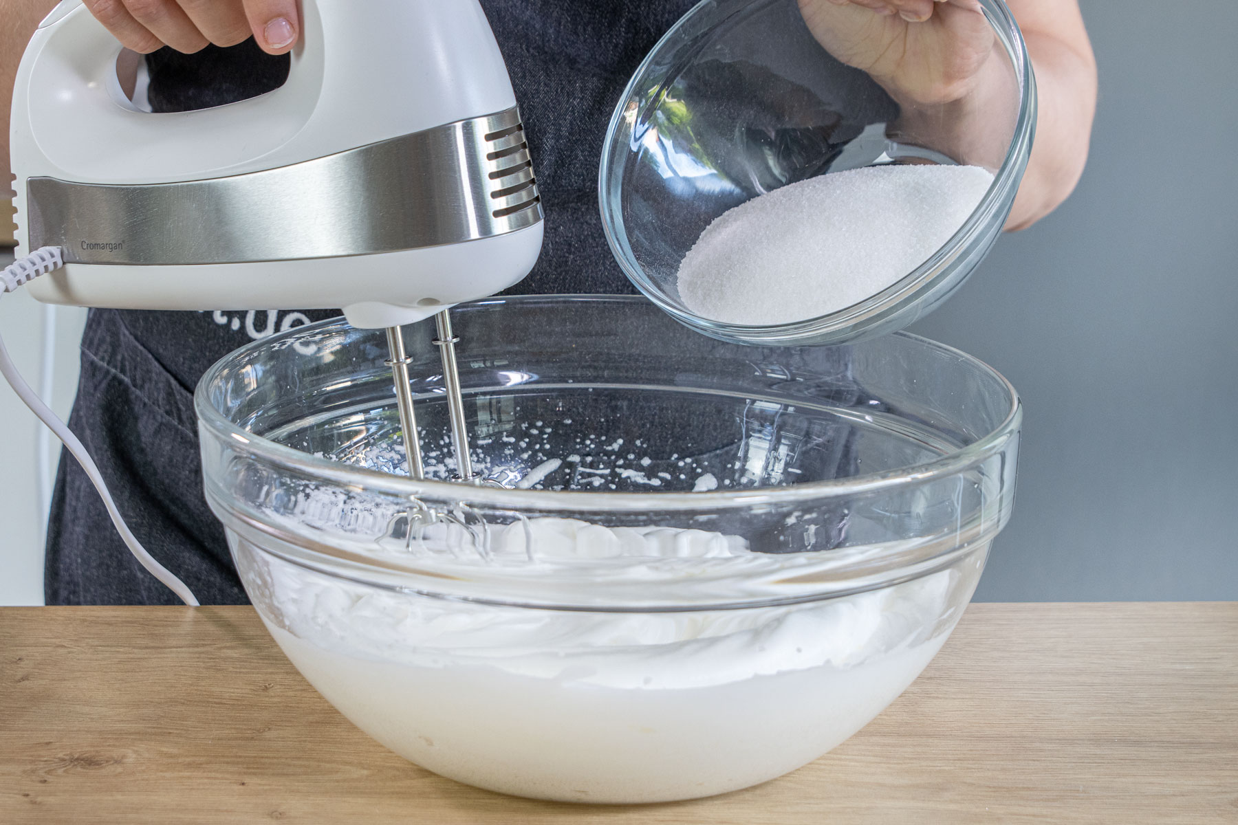 Eischnee aufschlagen