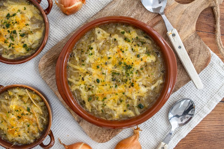 Französische Zwiebelsuppe