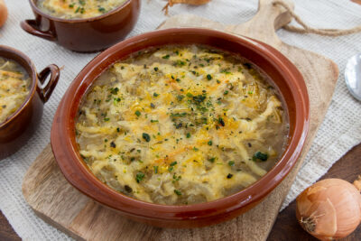 Französische Zwiebelsuppe
