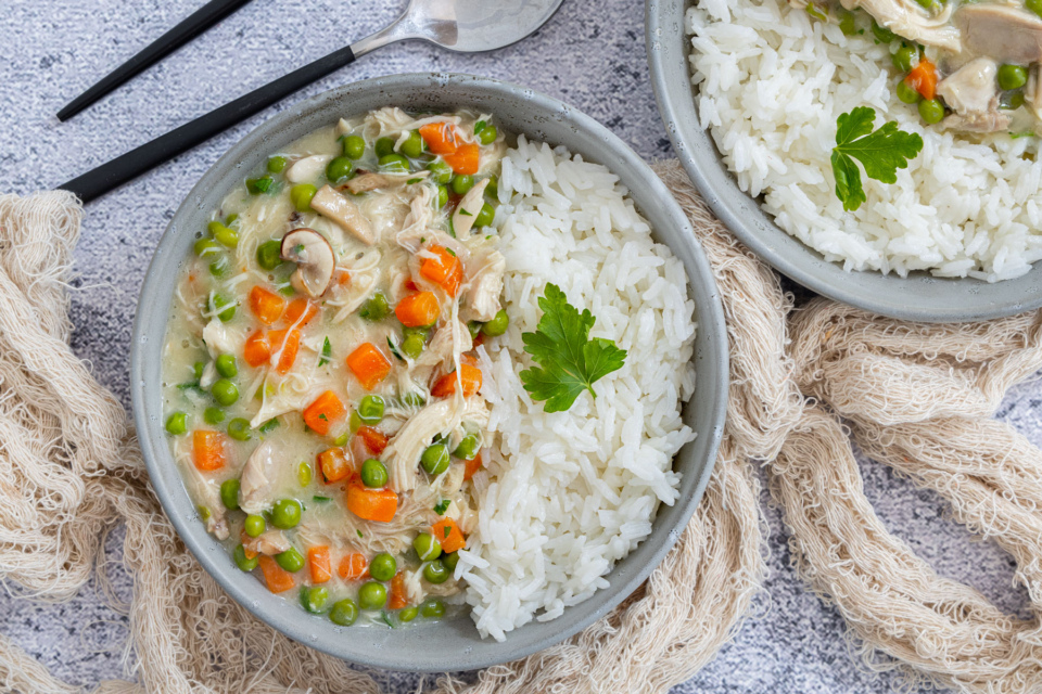 Klassisches Hühnerfrikassee | Rezept - eat.de