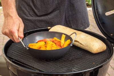 Kürbis grillen