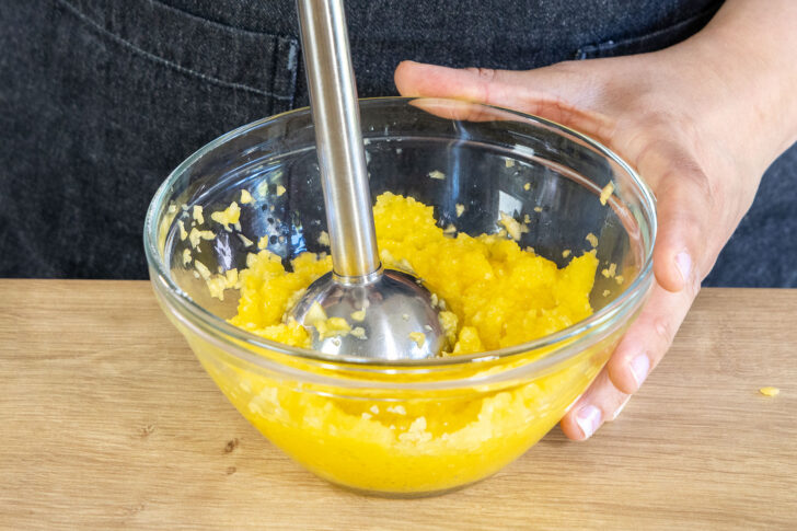 Mango pürieren