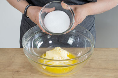Butter schaumig schlagen