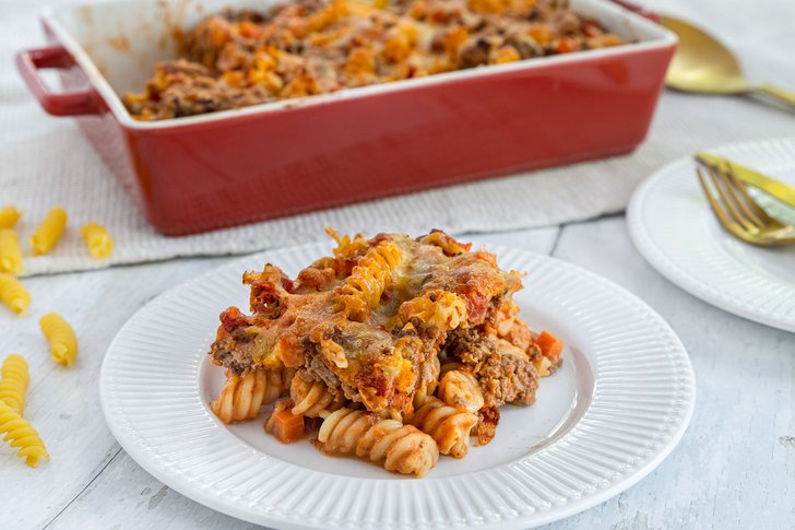 Nudelauflauf mit Hackfleisch