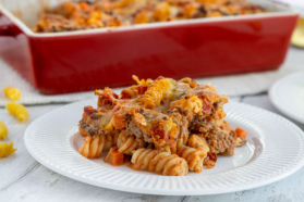 Nudelauflauf mit Hackfleisch