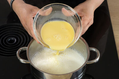 Pudding zubereiten