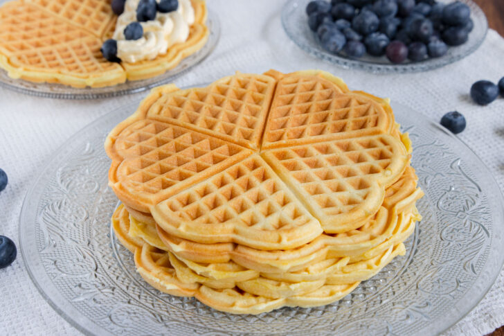 Omas einfacher Waffelteig