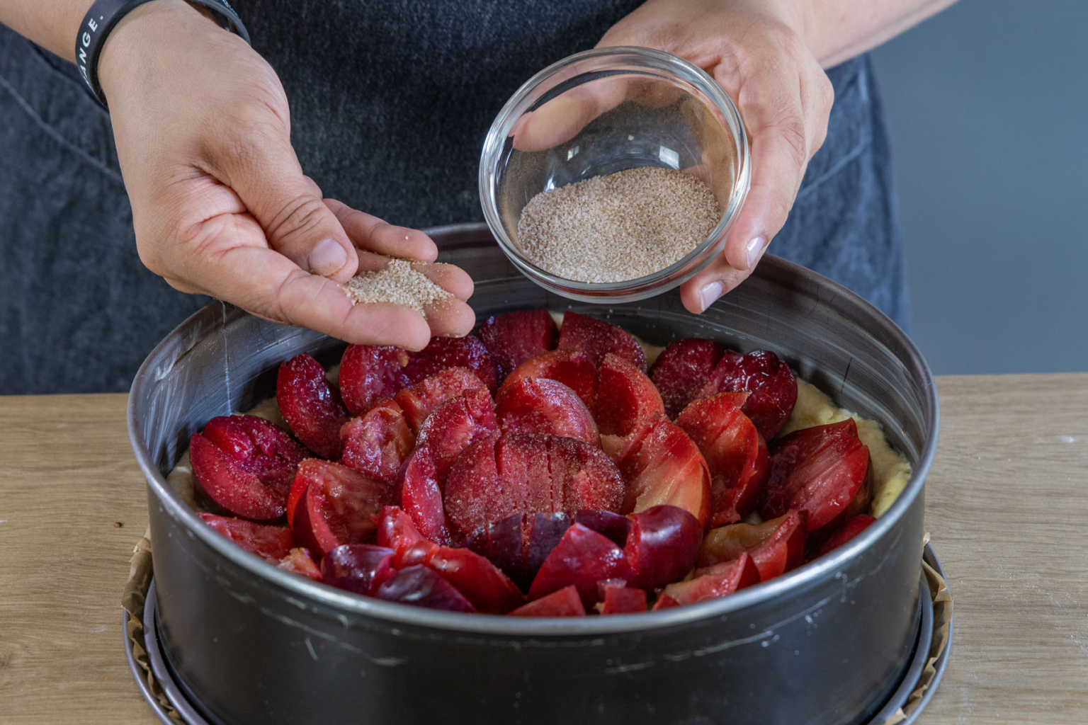Pflaumenkuchen mit Quark-Öl-Teig