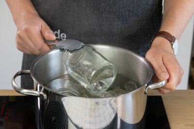 Gläser auskochen