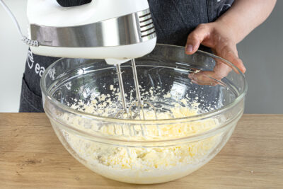 Butter schaumig schlagen