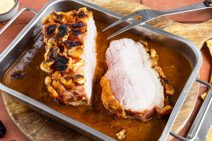 Schweinekrustenbraten im Backofen