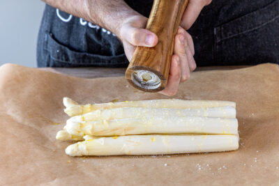 Spargel würzen