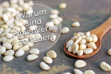 Warum sind Pinienkerne so teuer - Titel