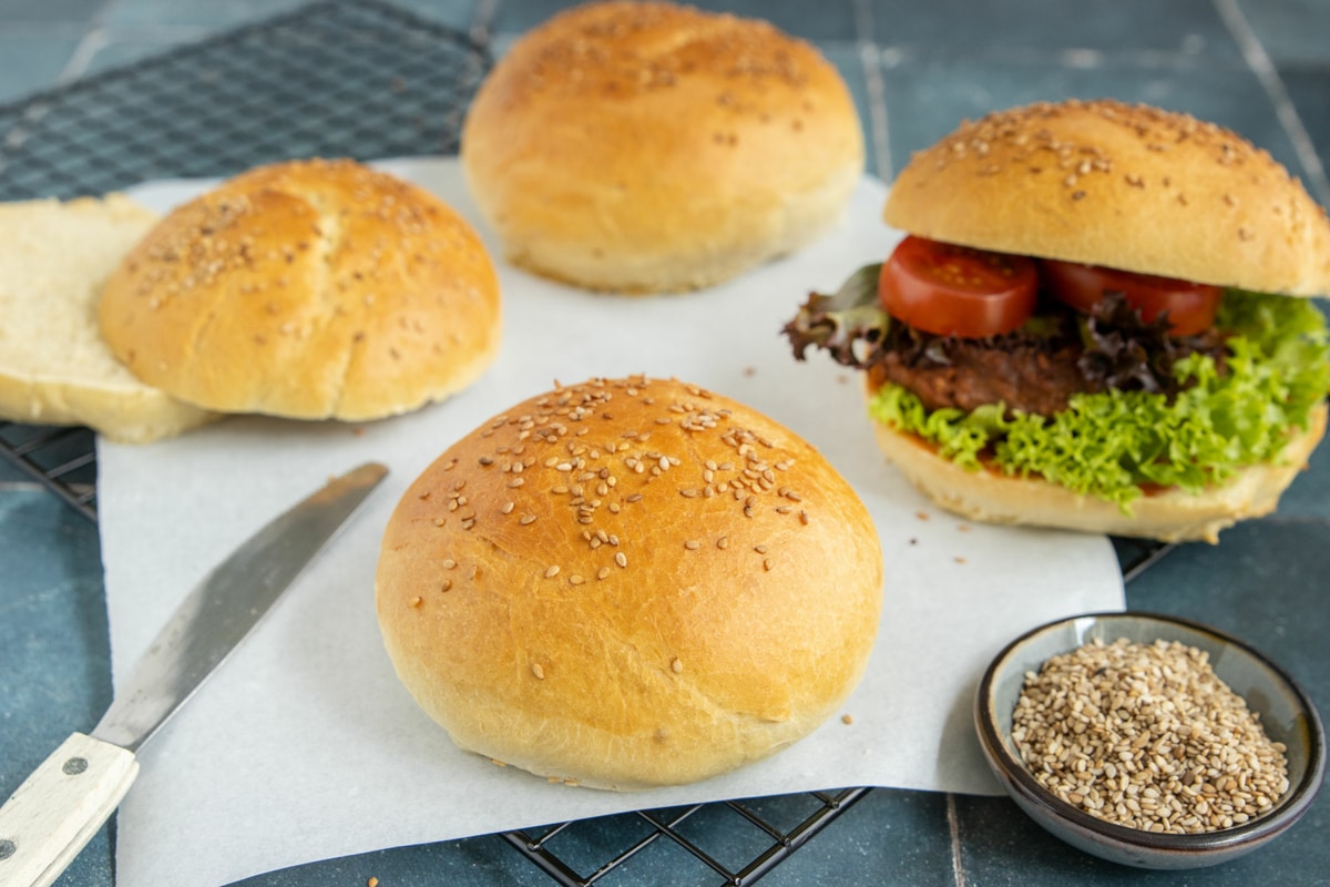 Vegane Burger Buns Rezept eat.de