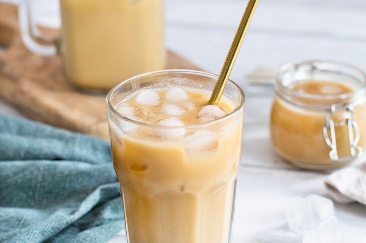 veganer Eiskaffee