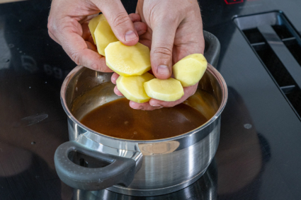 Kartoffeln mitkochen