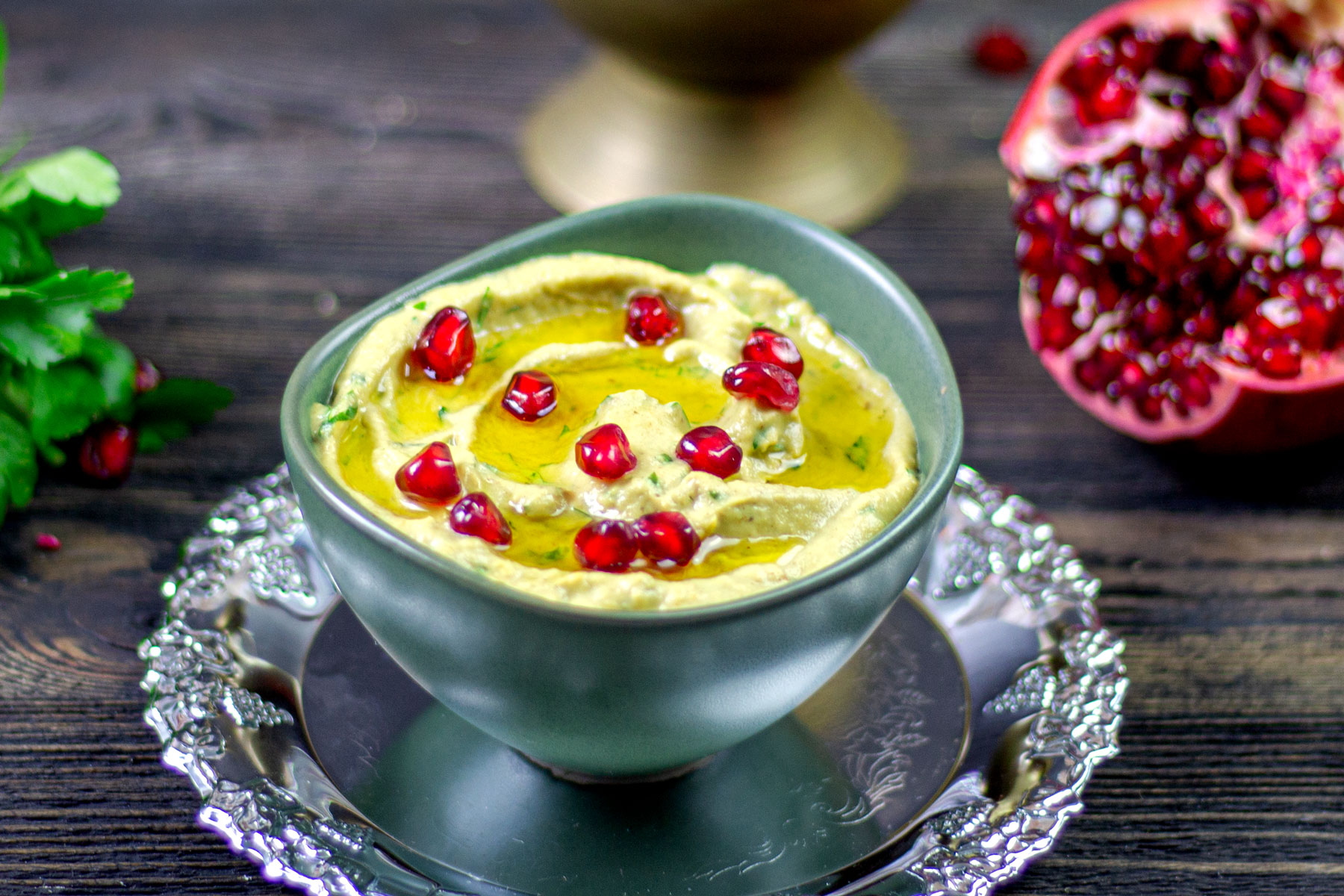 Baba Ghanoush, Auberginenmus