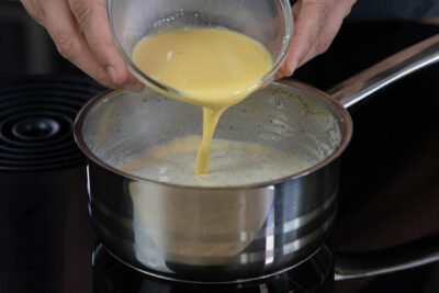 Vanillepudding aufkochen
