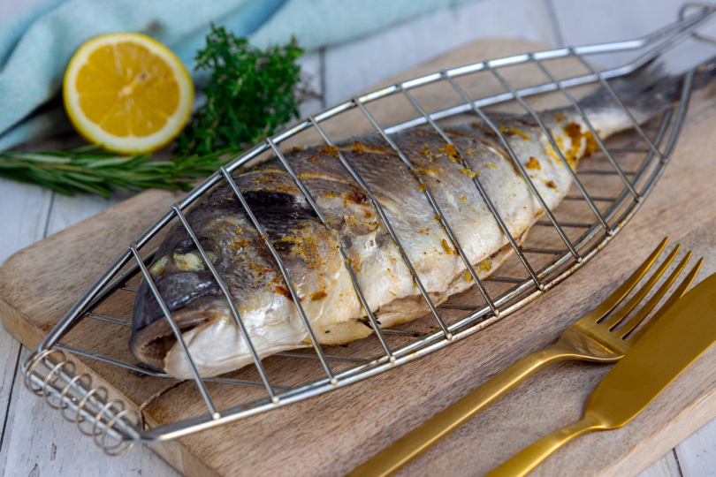 gebratene Dorade