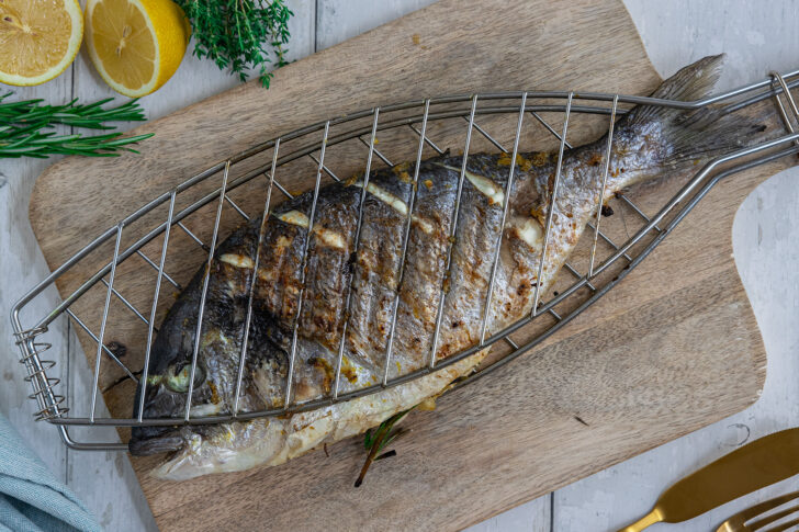 gebratene Dorade