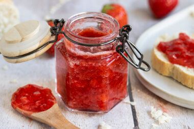 Erdbeermarmelade vollkommen ohne Zucker