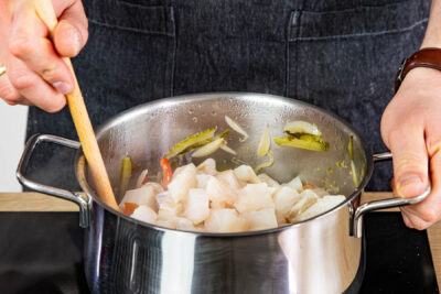 Fischfilet mit anbraten