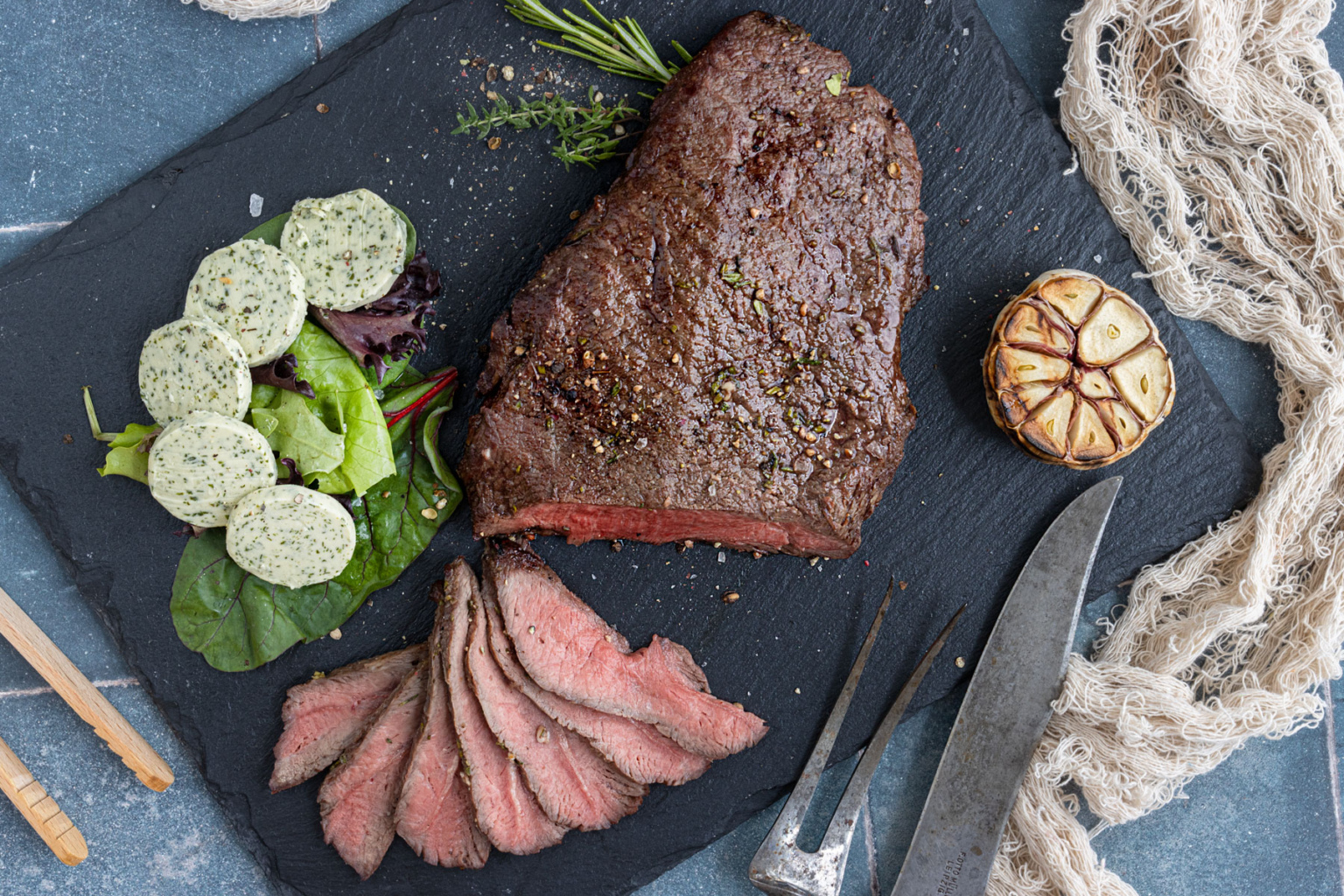 Flat Iron Steak grillen Rezept eat.de