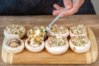 Champignons füllen