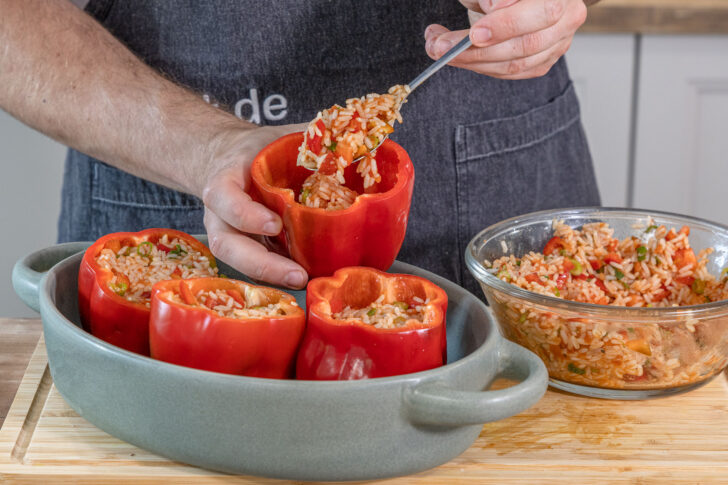 Gefüllte Paprika