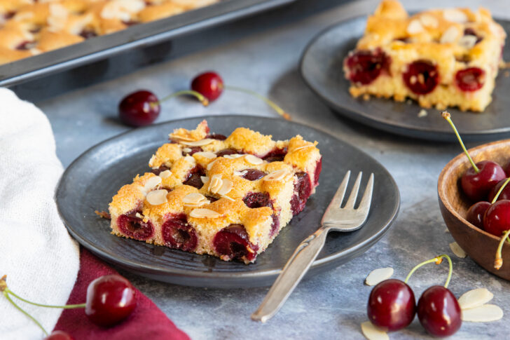 Kirschkuchen vom Blech